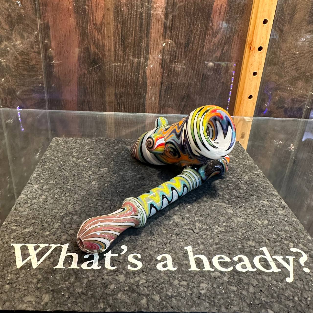 JFK Glass - Tiedye WigWag Sidecar