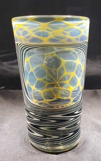 Steezy Glass Creations - Fumed WigWag Pint Glass