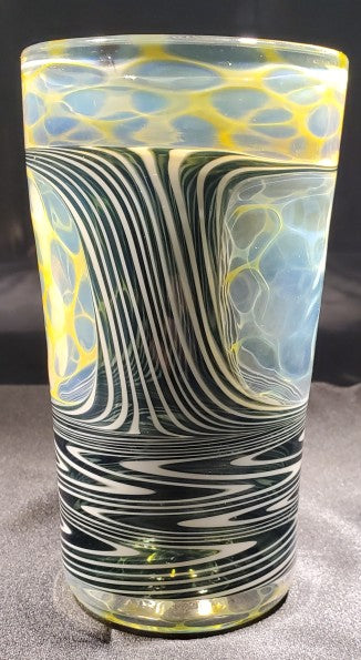 Steezy Glass Creations - Fumed WigWag Pint Glass